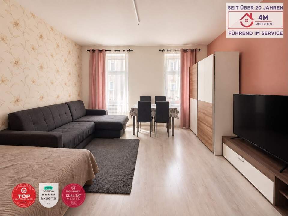 Gepflegte 2-Zimmer-Wohnung mit Loggia in ruhiger Lage des 10. Bezirks!