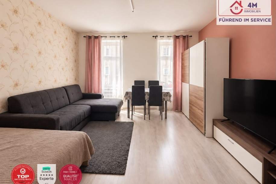 Gepflegte 2-Zimmer-Wohnung mit Loggia in ruhiger Lage des 10. Bezirks!, Wohnung-kauf, 199.000,€, 1100 Wien 10., Favoriten