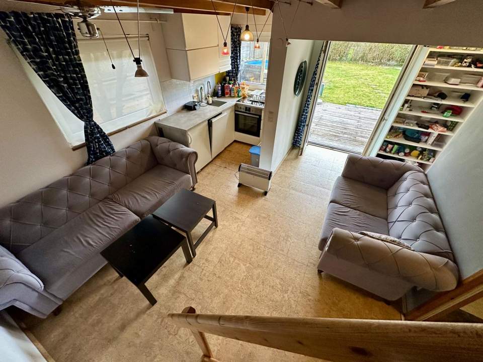 Wohnen wie im Urlaub - Kleingartenhaus mit Garten und Pool - ganzjährig bewohnbar!