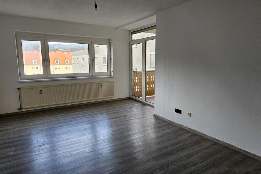 Günstige 2-Zimmerwohnung mit Loggia, Wohnung-miete, 650,50,€, 8600 Bruck-Mürzzuschlag