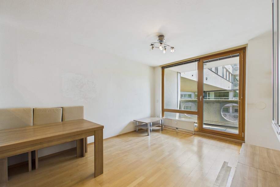 Urban wohnen mir Freiraum: 2 - Zimmer Wohnung mit Loggia & Tiefgaragenstellplatz, Wohnung-kauf, 185.000,€, 1100 Wien 10., Favoriten