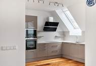 Luxus-Dachgeschosswohnung mit Galerie und zwei Terrassen in bester Lage des 9. Bezirks