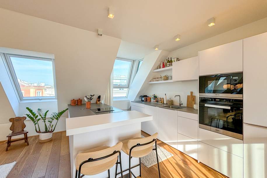 Elegantes Terrassen-Rooftop-Apartment beim Liechtensteinpark, Wohnung-kauf, 2.290.000,€, 1090 Wien 9., Alsergrund