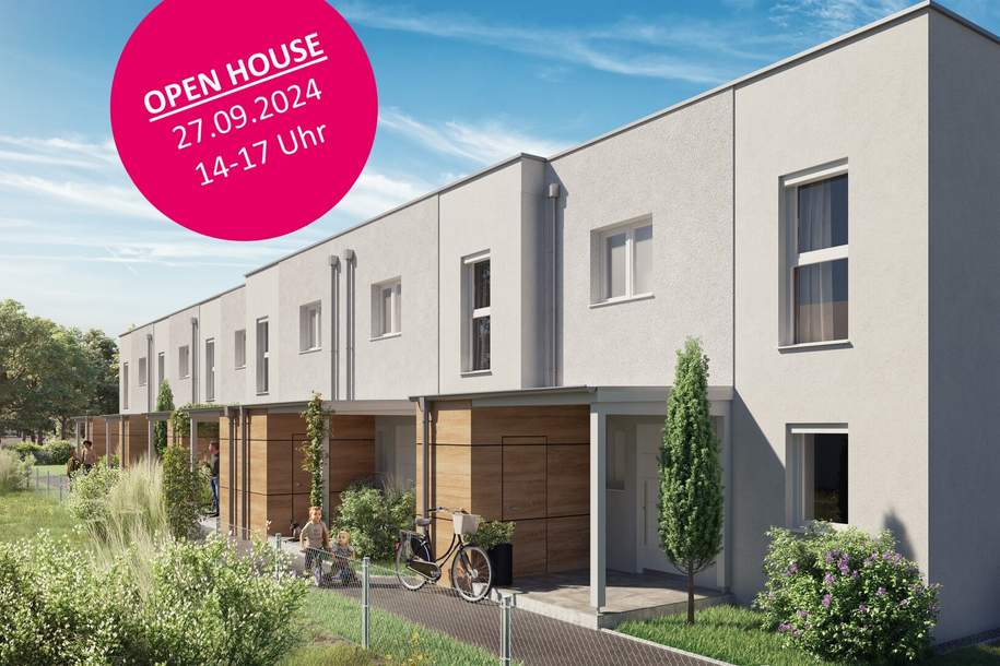 Moderne Reihenhäuser in Wiener Neustadt, Wohnung-kauf, 428.571,€, 2700 Wiener Neustadt(Stadt)