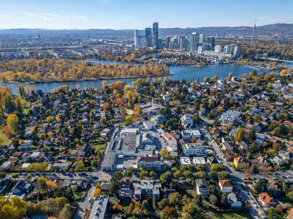 "Start your life near fresh water-Alte Donau"