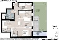 4-Zimmer Neubauwohnung mit Garten