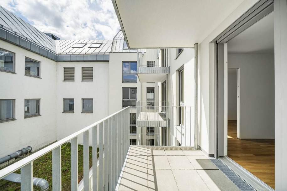 Charmante 2 Zimmerwohnung mit Balkon im 3. Stockwerk in ruhiger Innenhoflage – ZWEITBEZUG, Wohnung-miete, 992,64,€, 1150 Wien 15., Rudolfsheim-Fünfhaus