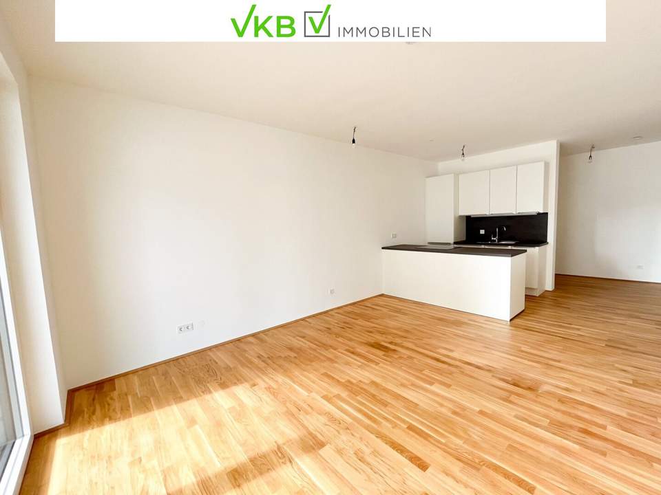 2-Zimmer Neubauwohnung mit Balkon im VKB Park Mercurius