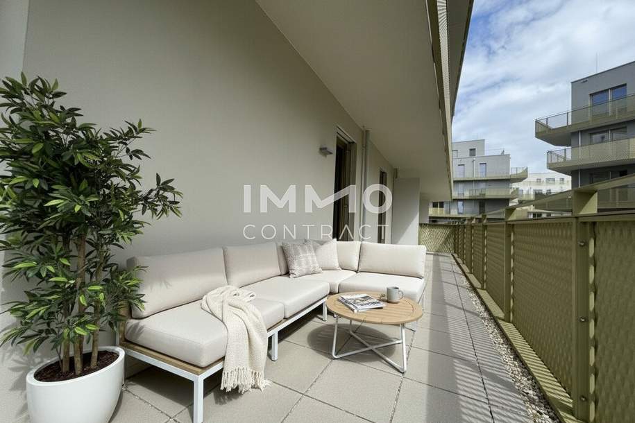 Top-Deal: 3 Zimmer mit sonnigem Balkon in Ruhelage – provisionsfreier Erstbezug!, Wohnung-kauf, 259.000,€, 1210 Wien 22., Donaustadt