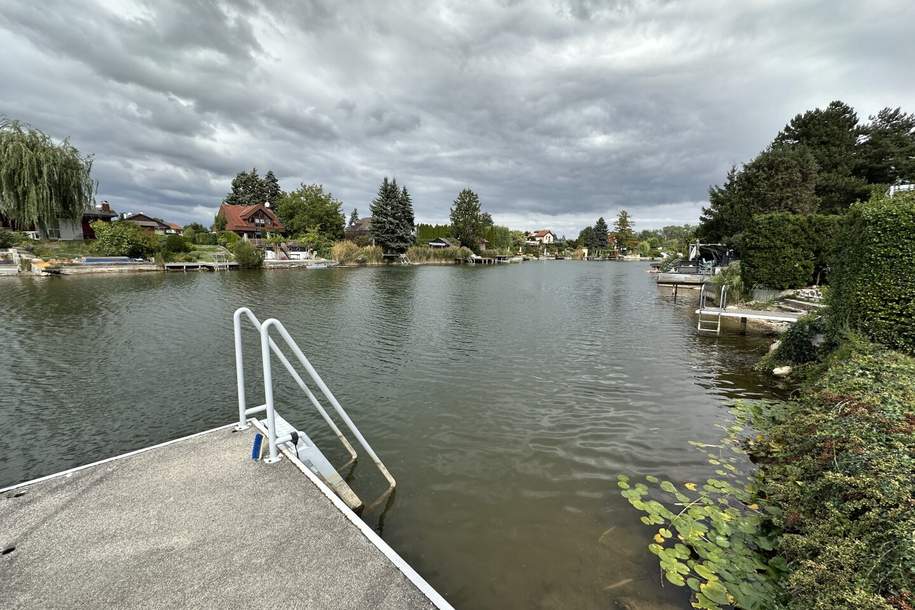 UFERPARZELLE - Ferienhaus am Ladislaus See – Wohnen direkt am Wasser, Haus-kauf, 248.000,€, 2491 Eisenstadt-Umgebung
