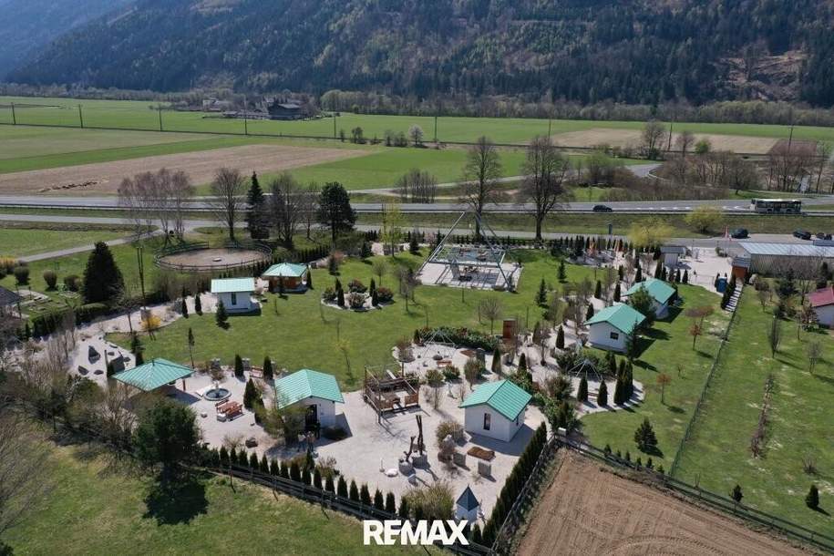 Außergewöhnlicher Energiegarten - wundervolle Anlage mit Erweiterungs- und Umwidmungsmöglichkeit in Bauland, Gewerbeobjekt-kauf, 9813 Spittal an der Drau