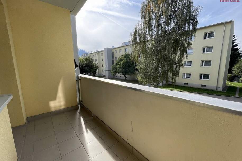 Lichtdurchflutete 77 m² Wohnung mit Balkon in ruhiger Lage !!!, Wohnung-miete, 940,05,€, 8750 Murtal