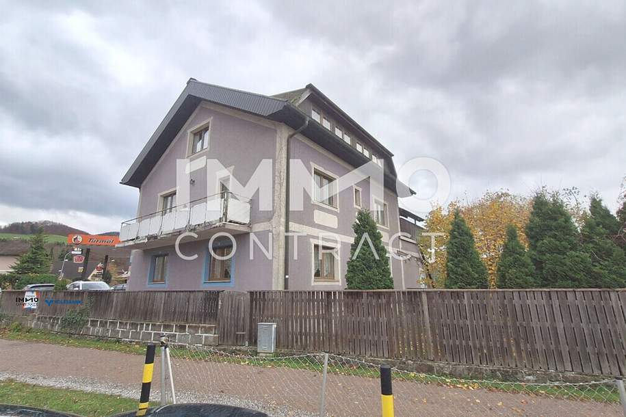 Mehrfamilienhaus in Kirchberg an der Pielach mit 3 Wohneinheiten und Nebengebäude als Anlageobjekt, Gewerbeobjekt-kauf, 3204 Sankt Pölten(Land)