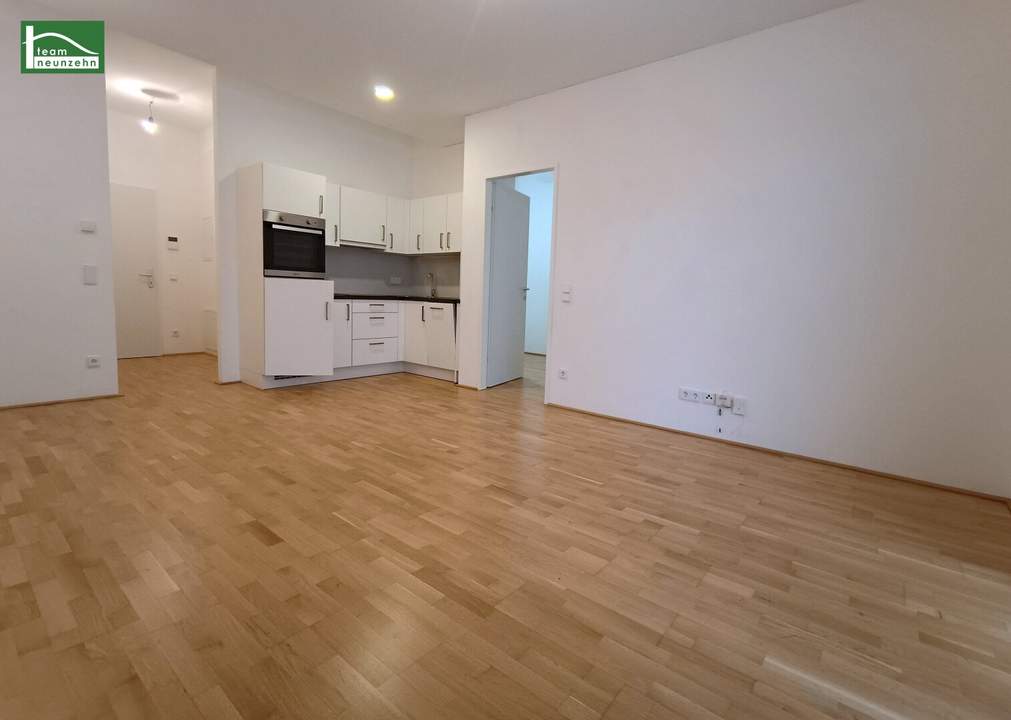 Hofseitige Wohnung - 2 Zimmer Neubauwohnung mitten in der Stadt