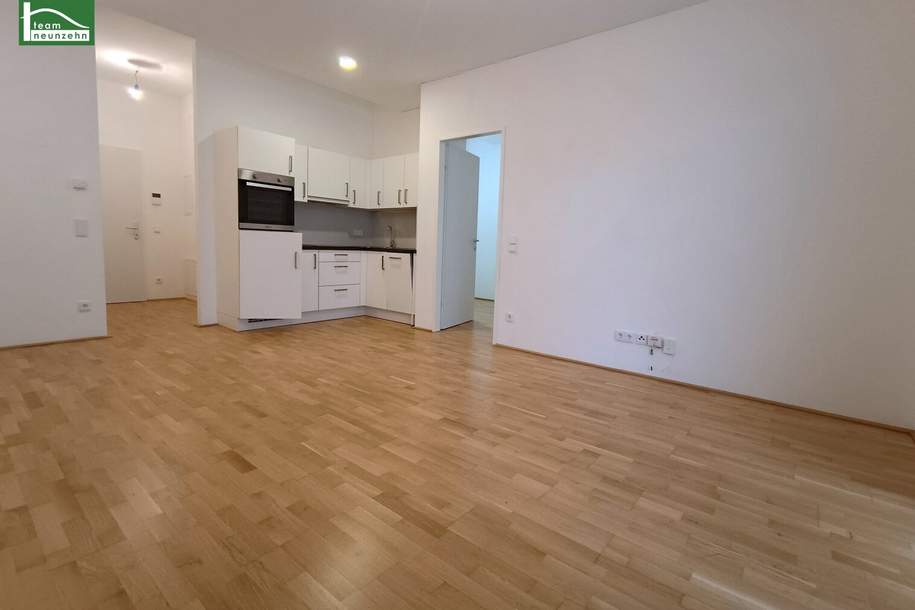 Hofseitige Wohnung - 2 Zimmer Neubauwohnung mitten in der Stadt, Wohnung-miete, 781,60,€, 3100 Sankt Pölten(Stadt)