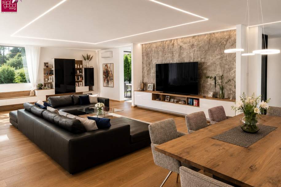 FÖHRENBERGE RESIDENCES – VILLA III Skyline Edition. Größte Villa. Weitester Blick. Möbliert. Klimatisiert., Haus-kauf, 2.999.000,€, 2371 Mödling