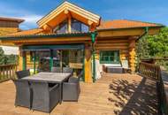 ROMANTISCHES UND MODERNES NATURSTAMMBLOCKHAUS MIT NEUEM POOL!