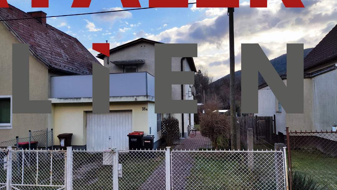 Klein aber Fein! Haus mit 70m² und 4 Zimmern in Gloggnitz zu verkaufen!