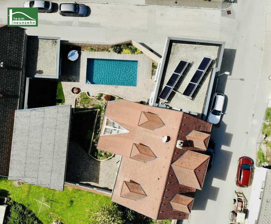 Neuer Preis! Tolles Stadthaus mit großzügigem Wellnessbereich, Klimaanlagen, Solar am Dach &amp; geringen Fixkosten.