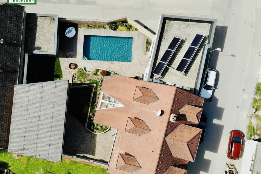 Neuer Preis! Tolles Stadthaus mit großzügigem Wellnessbereich, Klimaanlagen, Solar am Dach &amp; geringen Fixkosten., Haus-kauf, 680.000,€, 7000 Eisenstadt(Stadt)