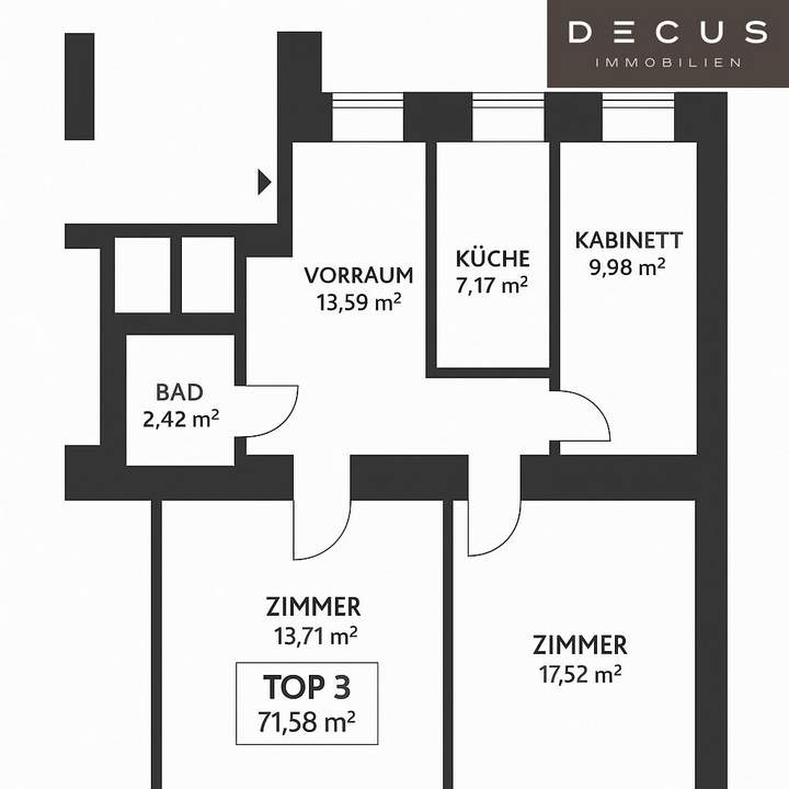 Altbauwohnung mit Potenzial – 3 Zimmer im 20. Bezirk