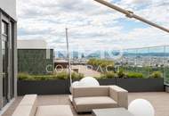 PRATER: PROVISIONSFREI - Hochhaus-Luxus mit Rooftop Pool, Concierge, Gym, Sauna