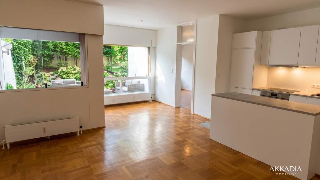 Gartenwohnung mit Pool- und Wellnessbereich