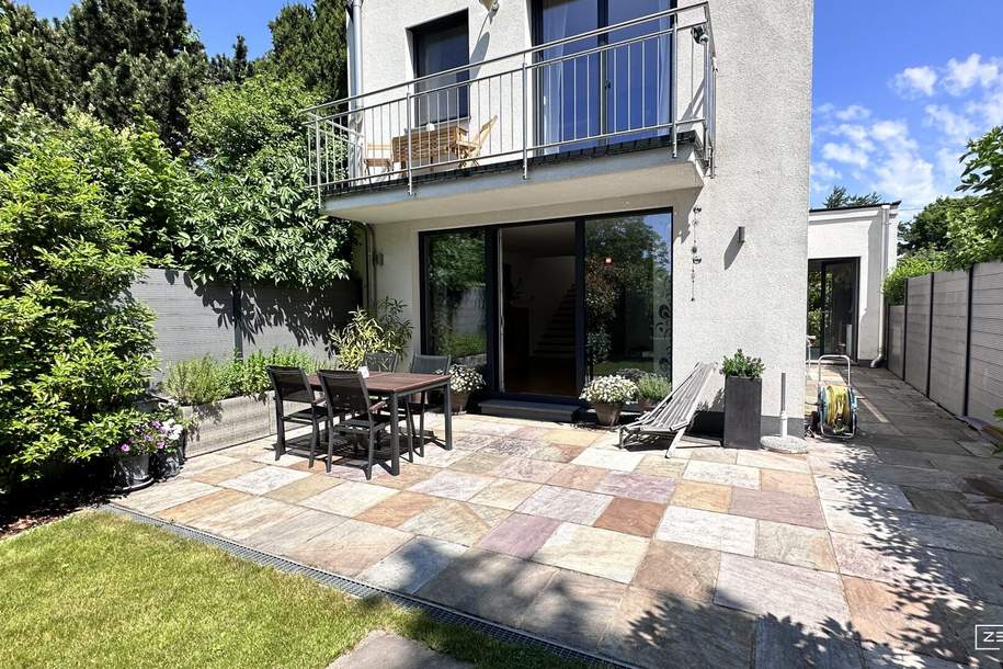 Modernes Wohnen in Maurer Bestlage – elegantes Haus mit Südgarten | ZELLMANN IMMOBILIEN, Haus-kauf, 1.199.000,€, 1230 Wien 23., Liesing