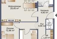 Zuhause ankommen - charmante Dachgeschosswohnung in ruhiger Lage