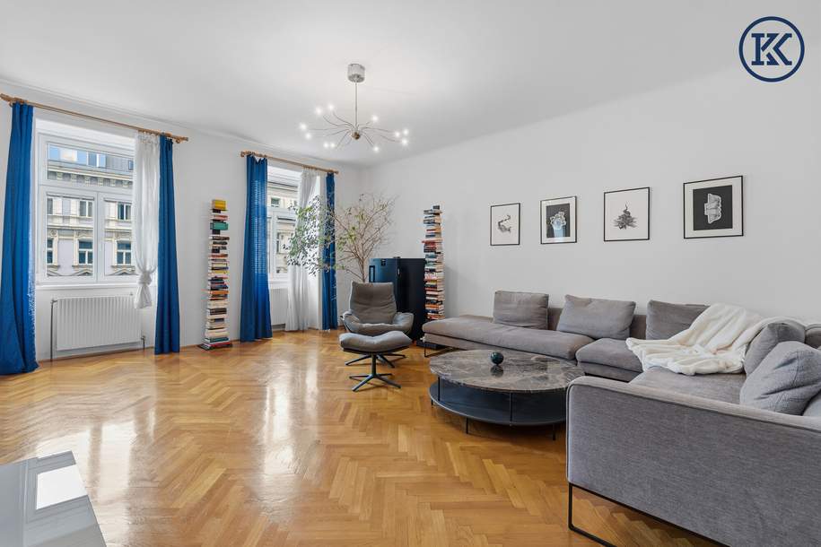 Elegante Altbauwohnung mit Geschichte im Herzen des 8. Bezirks, Wohnung-kauf, 1.150.000,€, 1080 Wien 8., Josefstadt