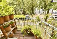 Stark reduziert! Charmante 3-Zimmer-Wohnung mit Urlaubsfeeling – eigener Garten & zwei Balkone in Währinger Toplage