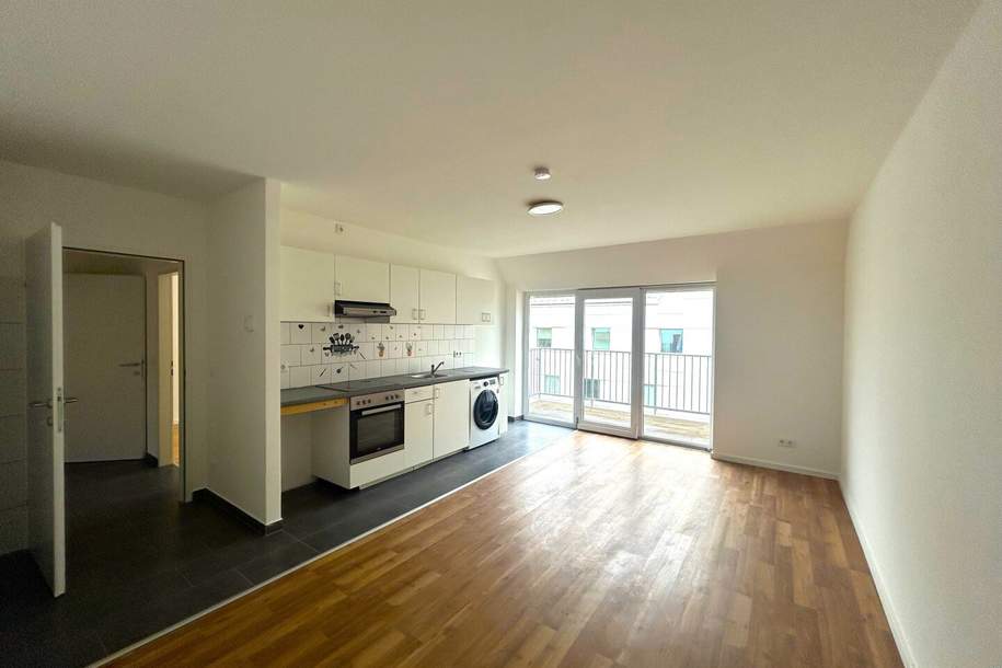 Balkonwohnung im Dachgeschoss - 3 Zimmer mit Wohnküche - Nähe Quellenstraße und Matzleinsdorfer Platz, Wohnung-miete, 1.236,12,€, 1100 Wien 10., Favoriten