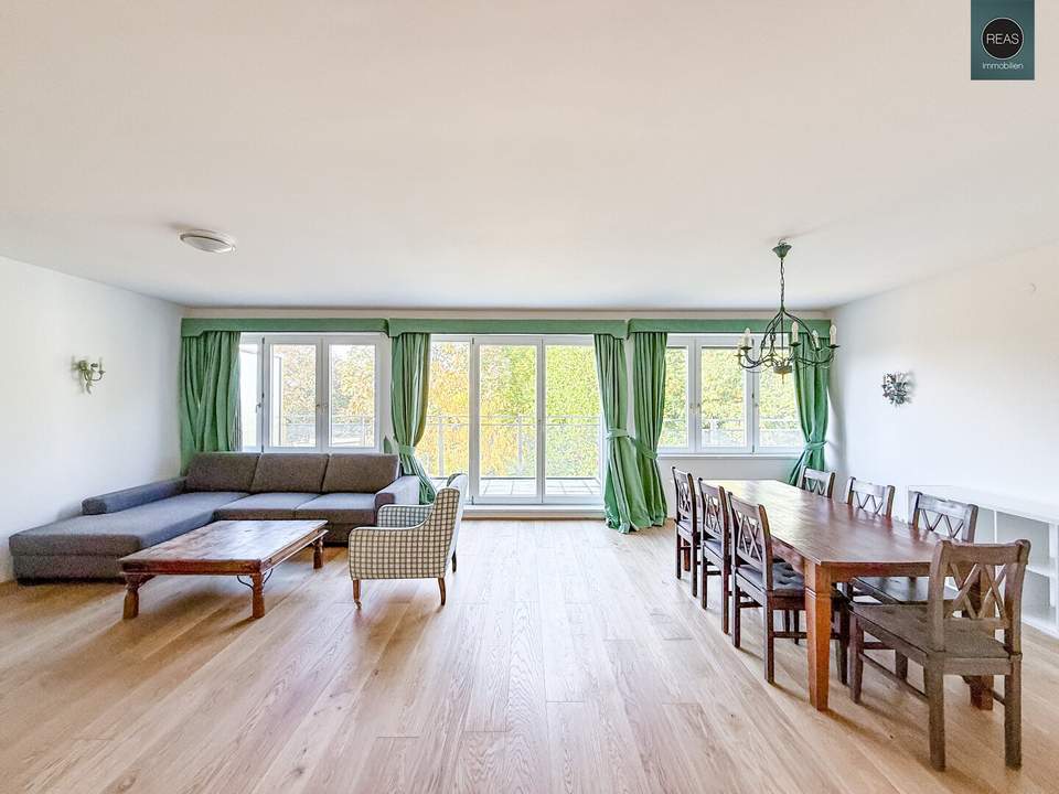 Provisionsfrei: Dachgeschoss - Maisonette in Döblinger Toplage mit 3 Terrassen! Garage verfügbar!