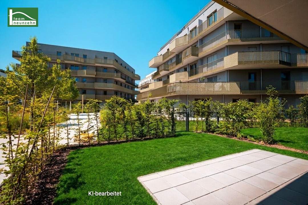 Jetzt aber schnell (Nettopreis) - Traumhafte Gartenwohnung mit toller Ausstattung im Hirschfeld - Provisionsfreier Neubau!
