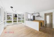 Zentrum &amp; Natur: Attraktive 3-Zimmer-Mietwohnung mit Garten