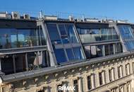 Über den Dächern von Wien – Penthouse mit Terrassen und Blick auf die Wahrzeichen der Stadt, 285m², atemberaubender Stadtblick, 4,98 Mio €