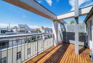 Exklusive Dachmaisonette mit Panoramaterrasse und Blick über Wien – Nähe Schlossquadrat