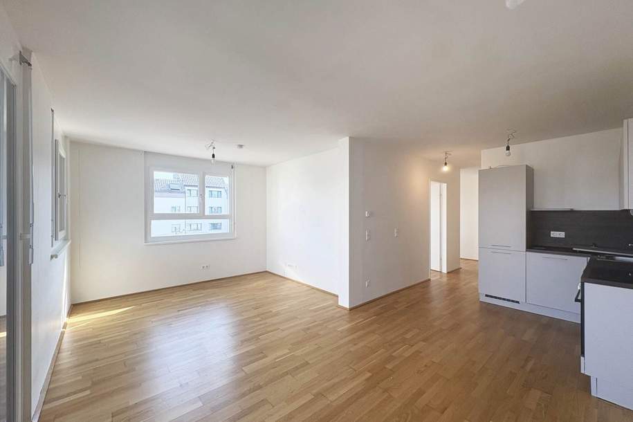 Q11 Leben in Simmering - Helle 2-Zimmer-Wohnung mit Loggia und Deckenkühlung!, Wohnung-miete, 999,53,€, 1110 Wien 11., Simmering