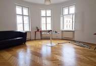 SIEBENBRUNNENPLATZ, gepflegte 85 m2 Altbau, 3 Zimmer, Küche, Wannenbad, Parketten, WG-geeignet, Reinprechtsdorfer Straße