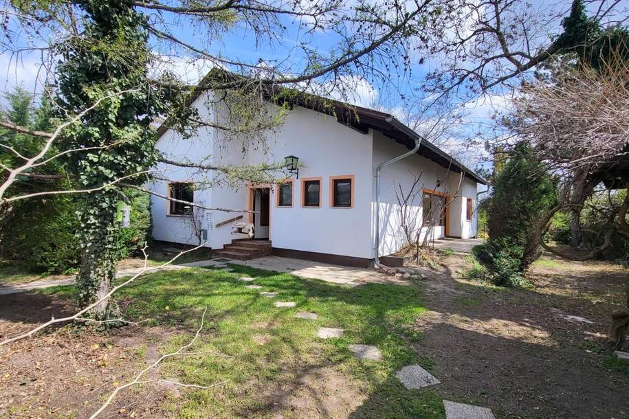 SOLIDER BUNGALOW MIT GUTER ANBINDUNG UND GROSSZÜGIGEM GARTEN IM SÜDEN VON WIENER NEUSTADT, Haus-kauf, 470.000,€, 2801 Wiener Neustadt(Land)