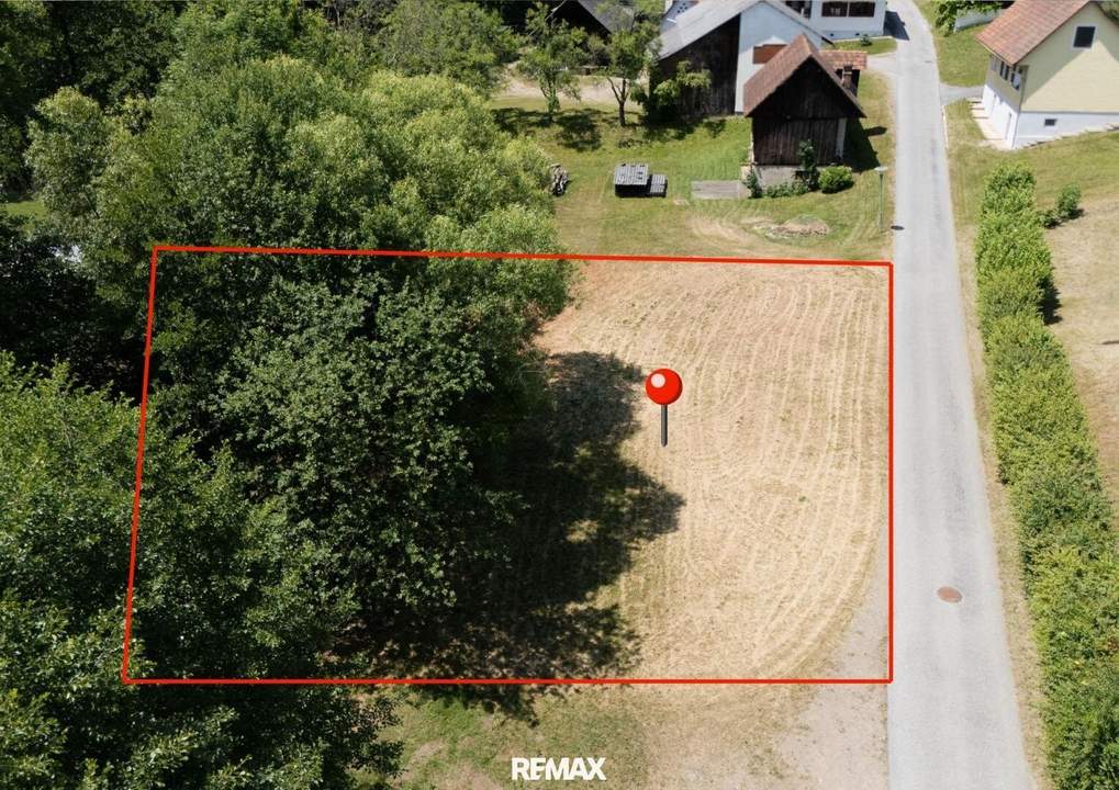 Bad Schwanberg: ca. 949 m² Grundstück in ruhiger Lage mit Wohn- und Freilandwidmung