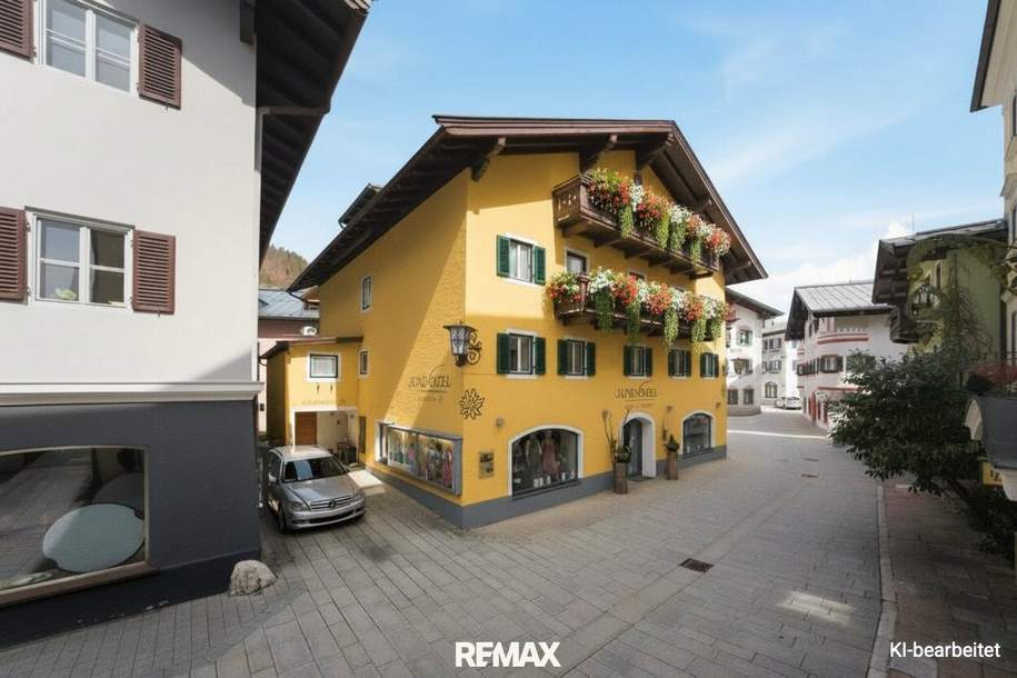 Appartement- und Geschäftshaus im Herzen von Lofer – eine einzigartige Rarität, Haus-kauf, 1.350.000,€, 5090 Zell am See