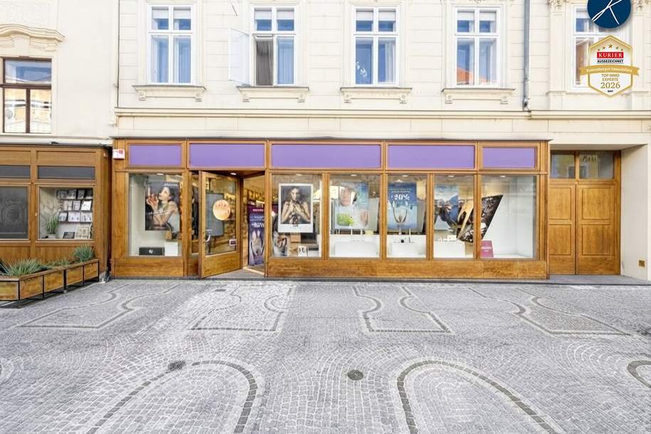 Großzügiges Geschäftslokal in FREQUENZLAGE - direkt am STEINERTOR, Gewerbeobjekt-miete, 2.950,00,€, 3500 Krems an der Donau(Stadt)