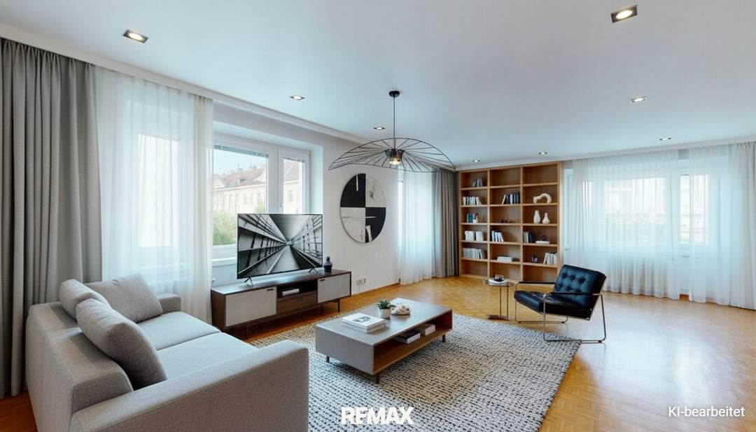 Helle, süd-west-seitige Eck-Wohnung nahe Türkenschanzpark und Gersthofer Platz
