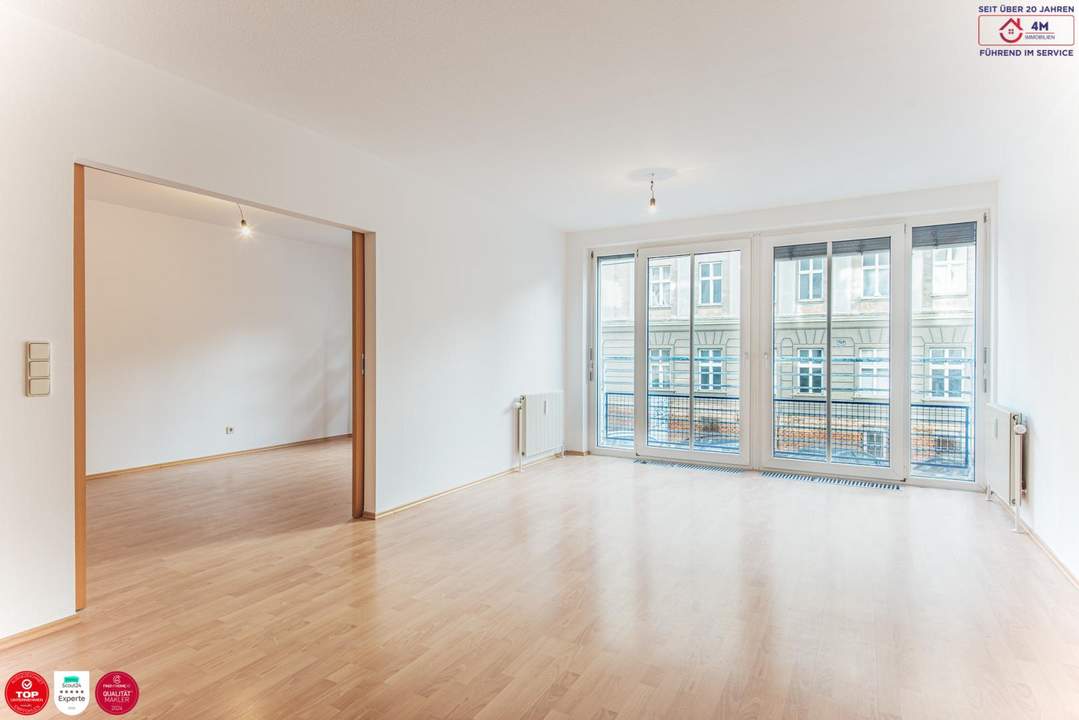 Lichtdurchflutete 2-Zimmerwohnung mit exzellenter Verkehrsanbindung - Greifen Sie zu!