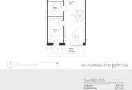 Moderne 3-Zimmer-Wohnung im beliebten Grazer Bezirk Lend – Provisionsfrei!