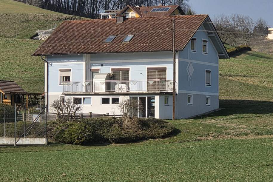 Großzügige und gepflegte Mietwohneinheit in einem Wohnhaus im Obergeschoß in ländlicher Ruhelage., Wohnung-miete, 990,00,€, 8083 Südoststeiermark