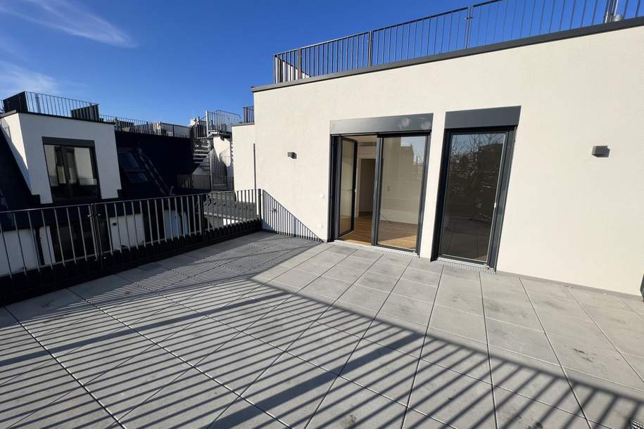 ''Neubau: 4 Zimmer Wohnung mit 84m2 Dachterrasse'', Wohnung-kauf, 750.533,€, 1230 Wien 23., Liesing