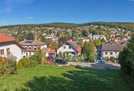 Einzigartiges Baugrundstück in traumhafter, unverbaubarer Siedlungslage mit Weitblick in Gablitz