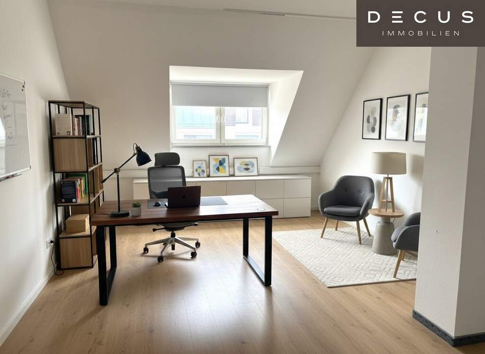 + + + GEKÜHLTES DACHGESCHOSS-BÜRO mit Terrasse + + + unmittelbare U-Bahn-Nähe + + +